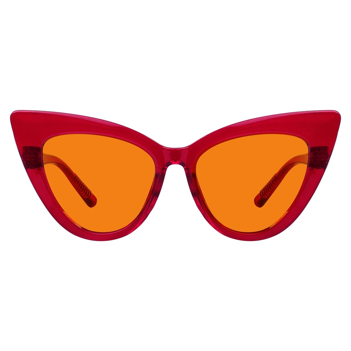 100 Blue Light Blocking Glasses Metalless Screwless Specs Orange Lens eyekeeper