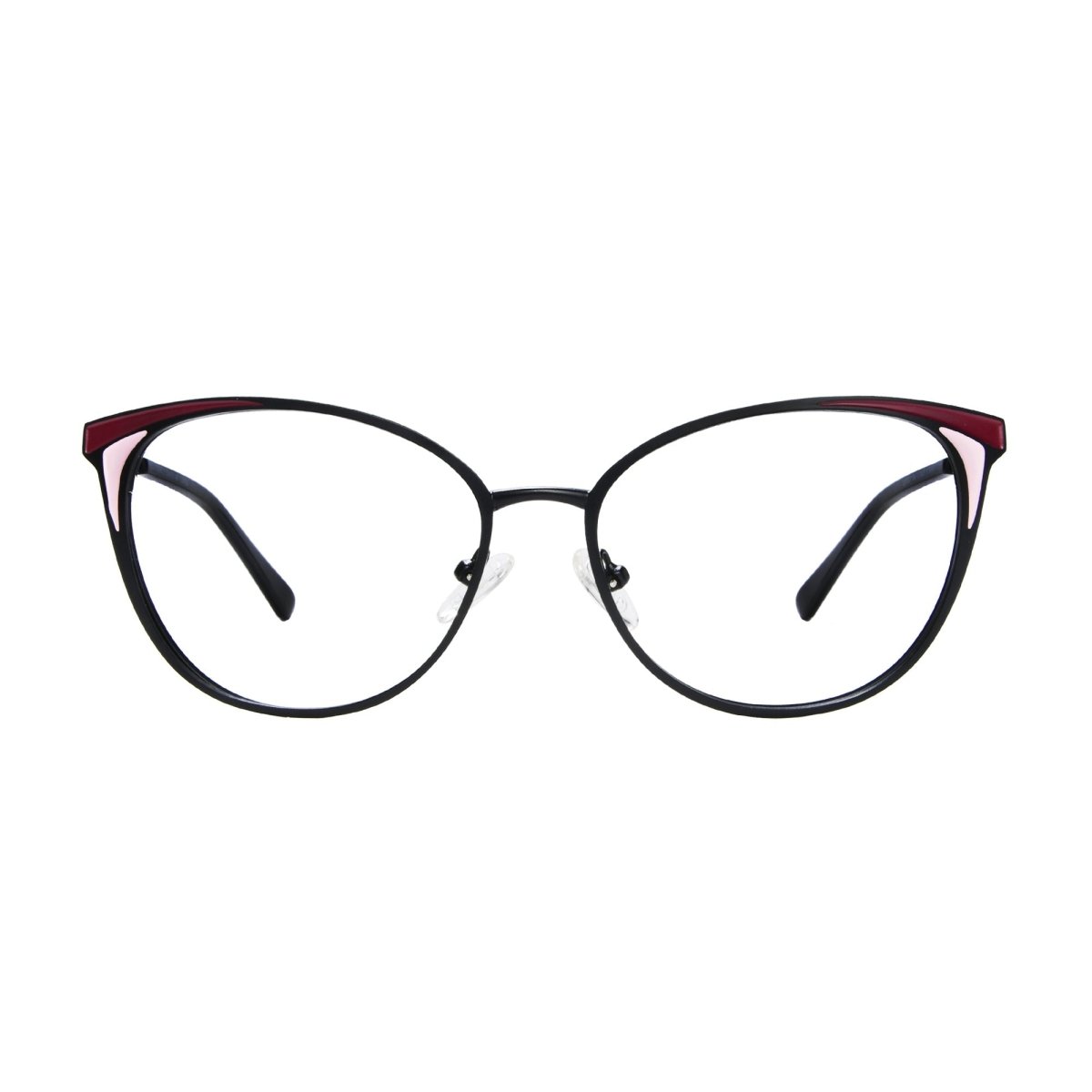 Prescription Eyeglasses Cat eye Fancy Metal Frame Eyeglasses Women eyekeeper