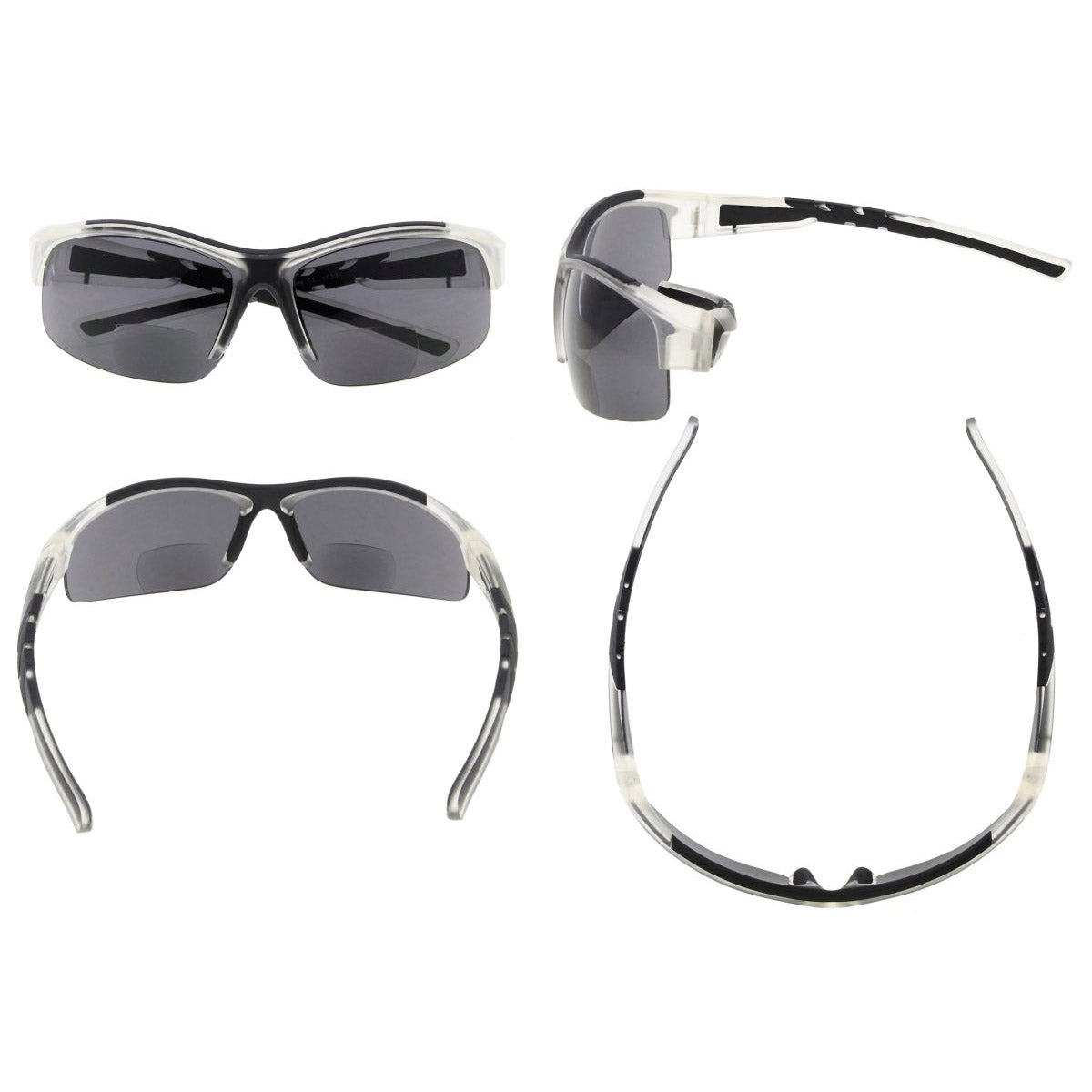 White bifocal sunglasses cheap