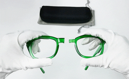 (Must Buy Both Eye) Metalless Screwless Reading Glasses with Different Strength PR033-1eyekeeper.com
