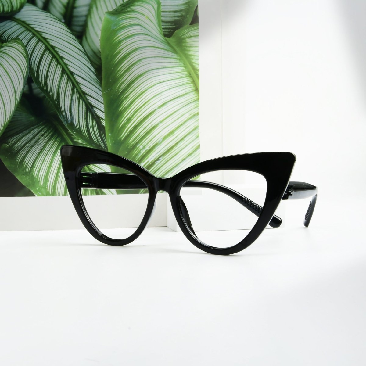 Cat eye glasses no prescription top