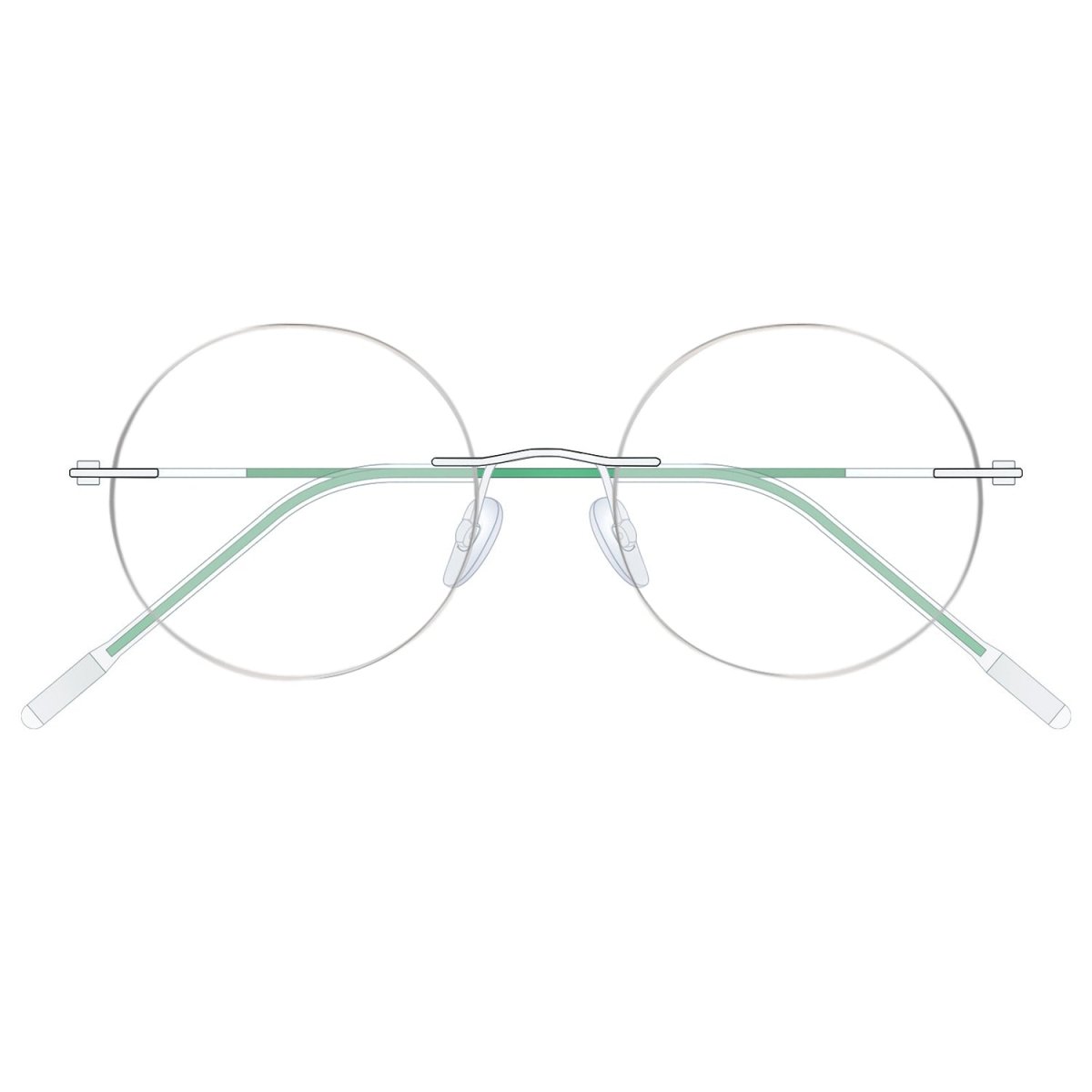 Lightweight Titanium Prescription Glasses Eyekeeper eyekeeper