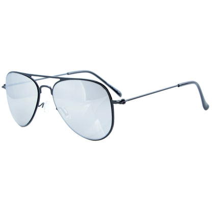 Pilot Sunglasses Silver Mirror S15017