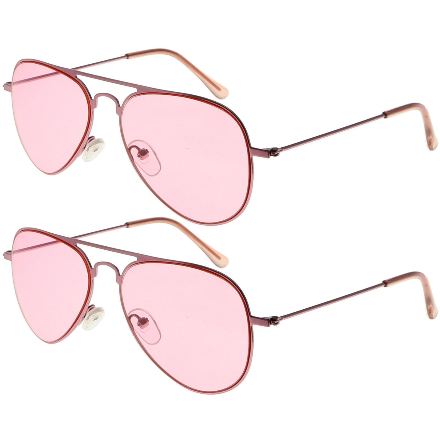 Pilot Sunglasses Kids Child Pink Lens S15016