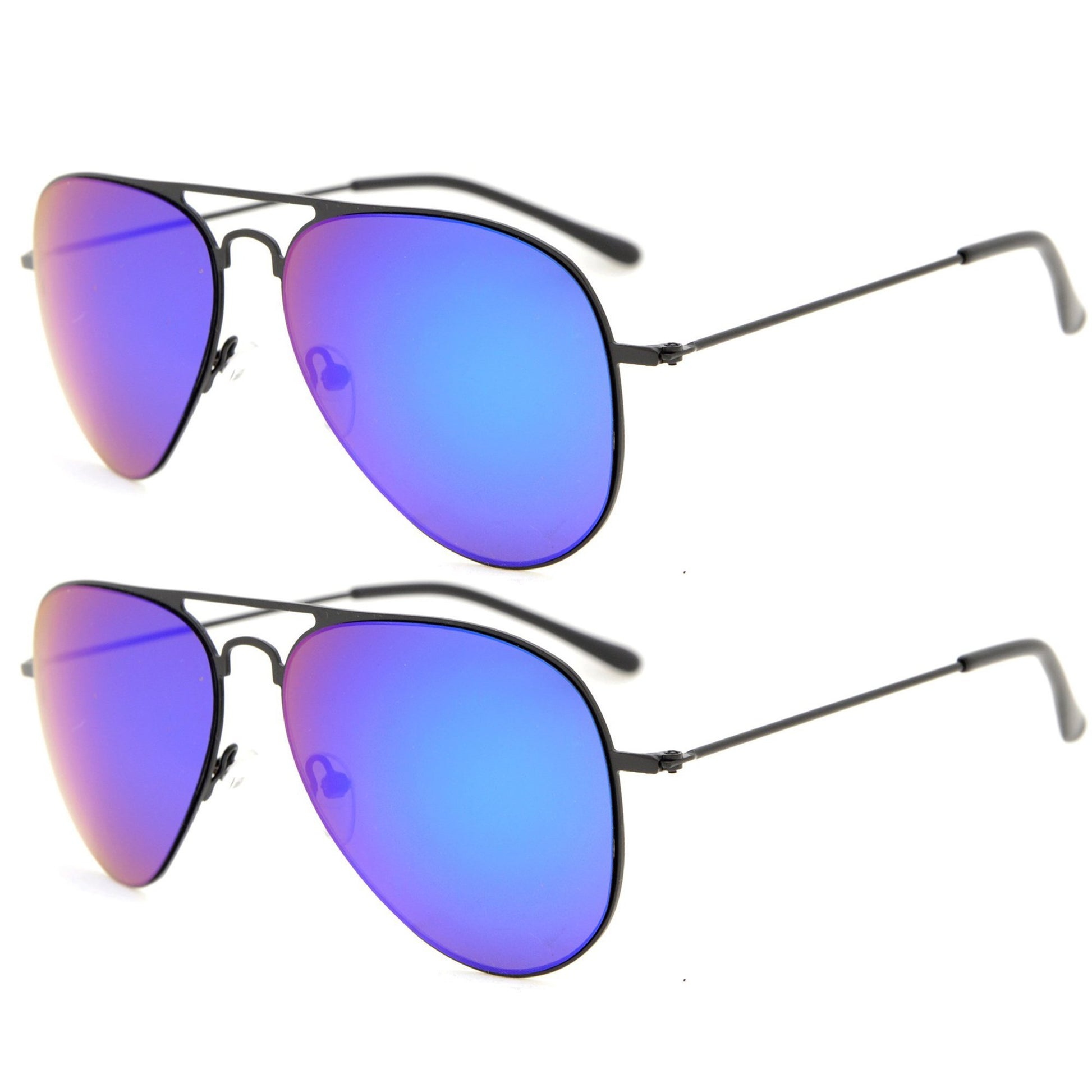 Stylish Sunglasses for Boys Girls Black Green Mirror S15018