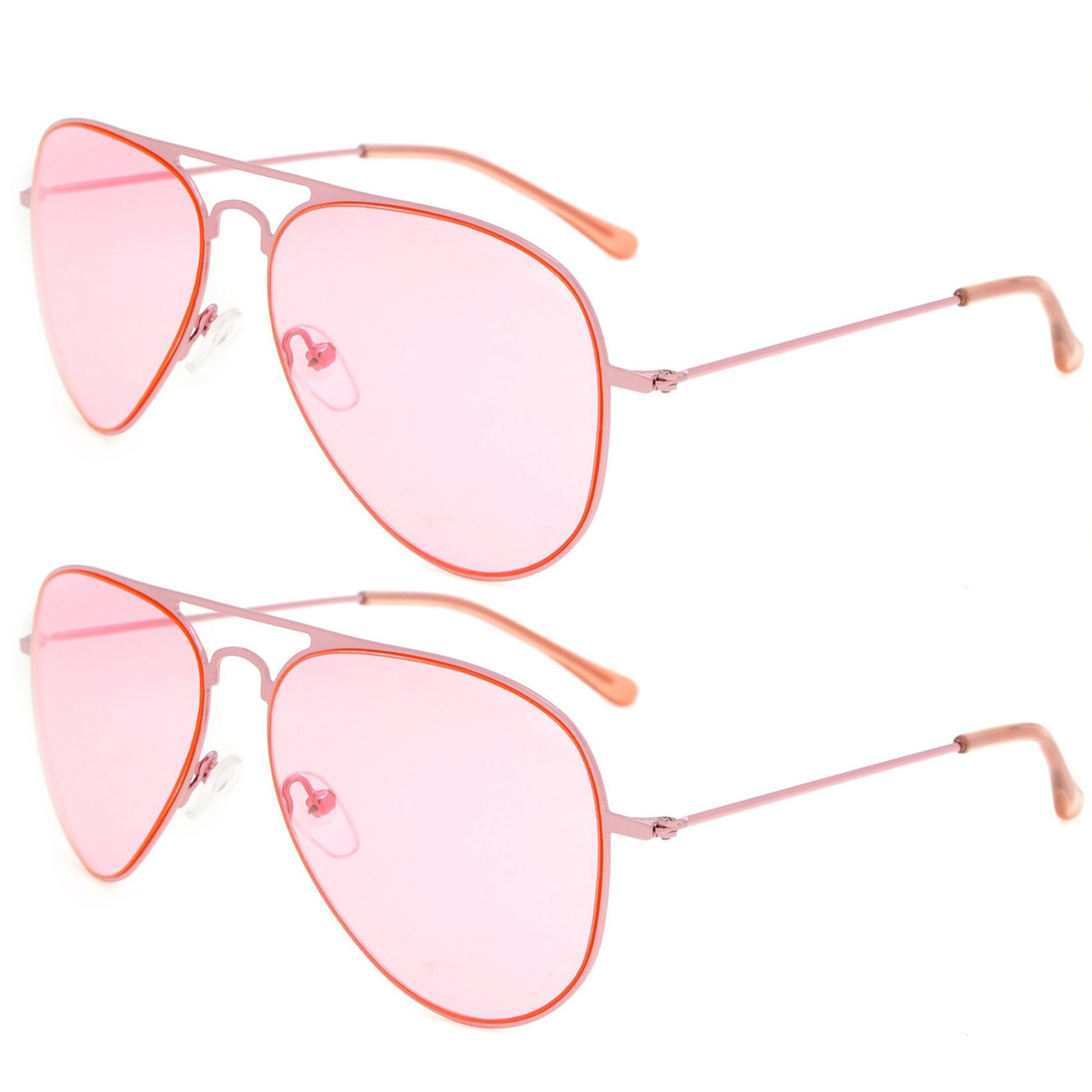 Stylish Sunglasses for Boys Girls Pink Lens S15018