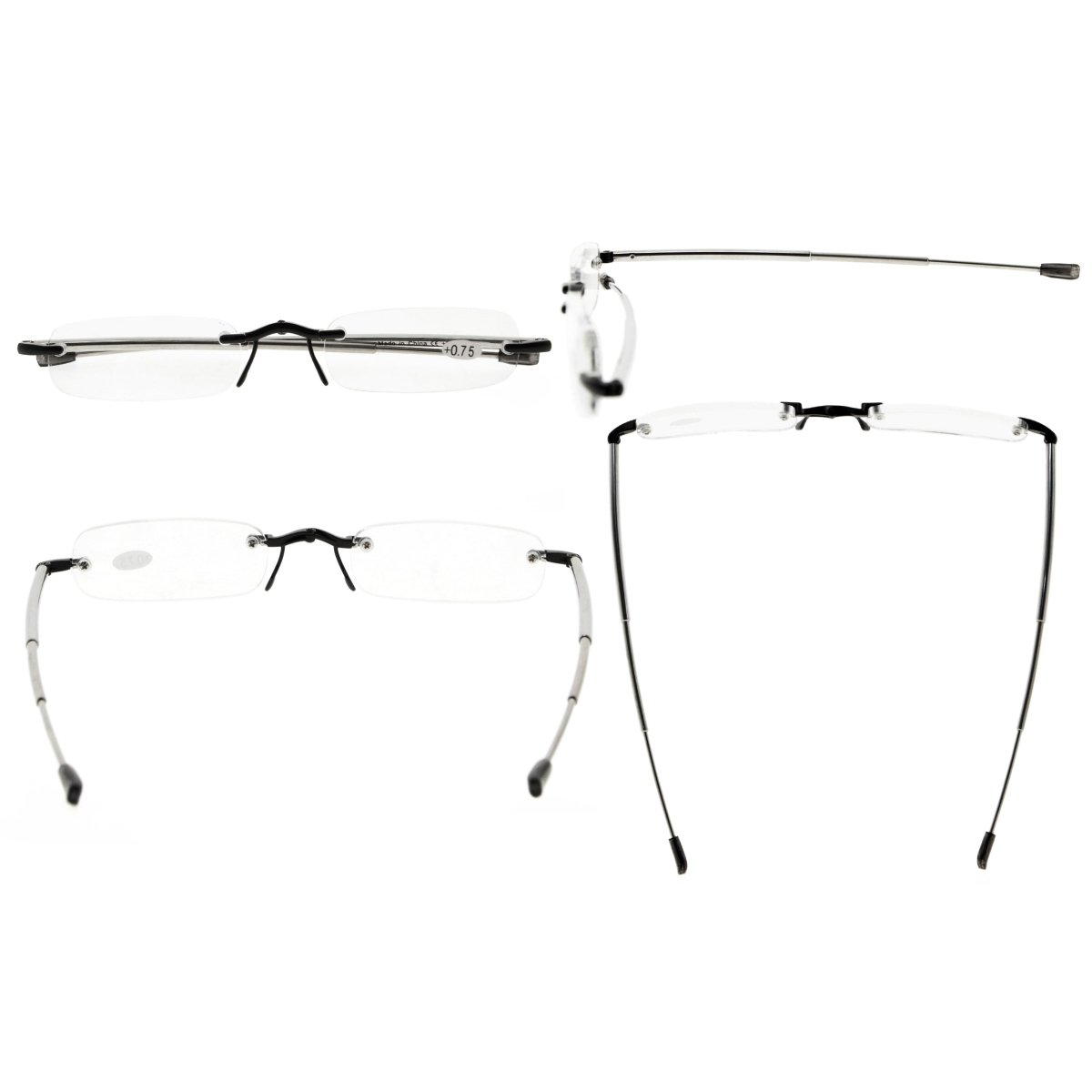 3 Pack Chic Reading Glasses Foldable Readers for Women R15081eyekeeper.com