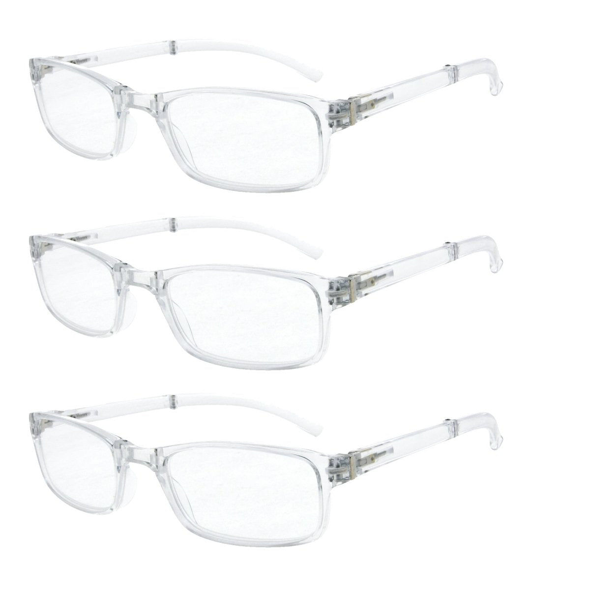 3 Pack Chic Reading Glasses Foldable Readers Women Men R123eyekeeper.com