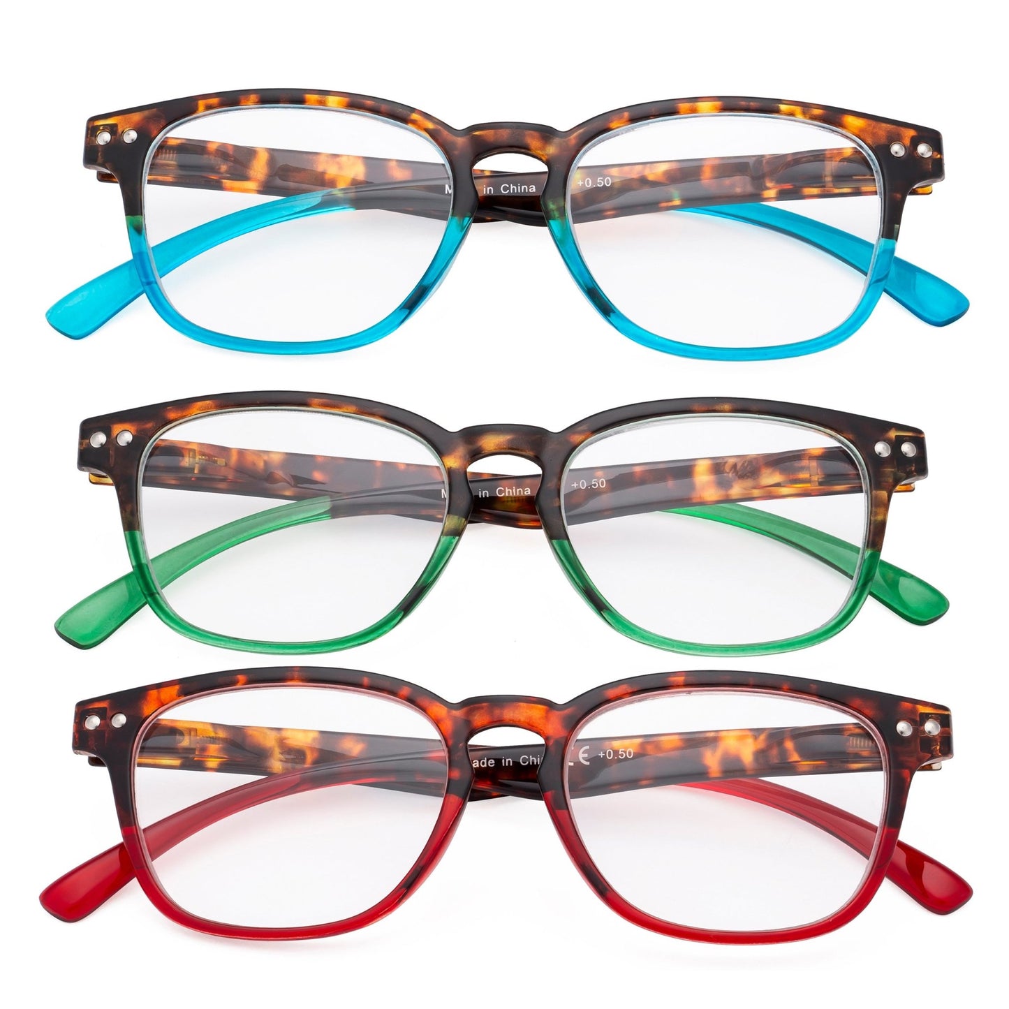 3 Pack Vintage Design Reading Glasses for Women R079D