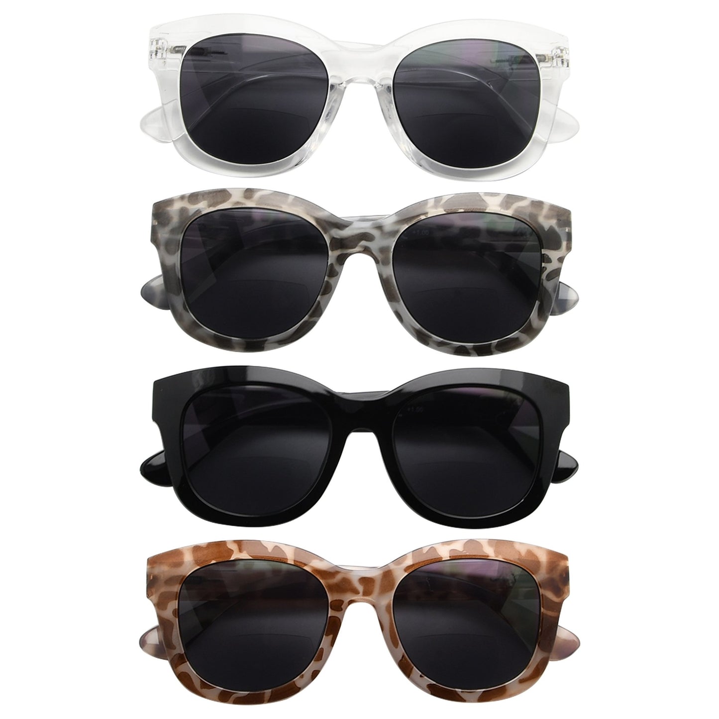 Large Frame Bifocal Sunglasses Readers SBR1555
