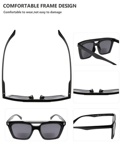 4 Pack Cat-eye Design Bifocal Sunglasses for Women SBR2113eyekeeper.com