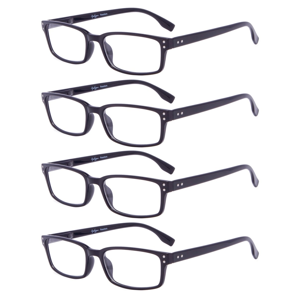 4 Pack Classical Reading Glasses for Women Men R097eyekeeper.com