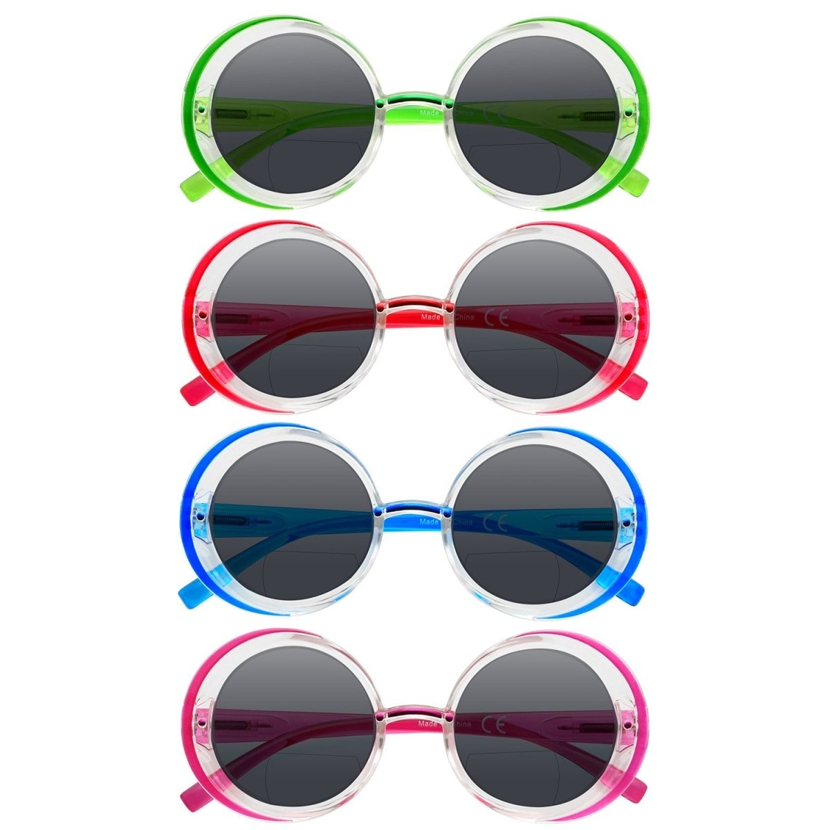 Round Bifocal Reading Sunglasses for Women SBR2005C