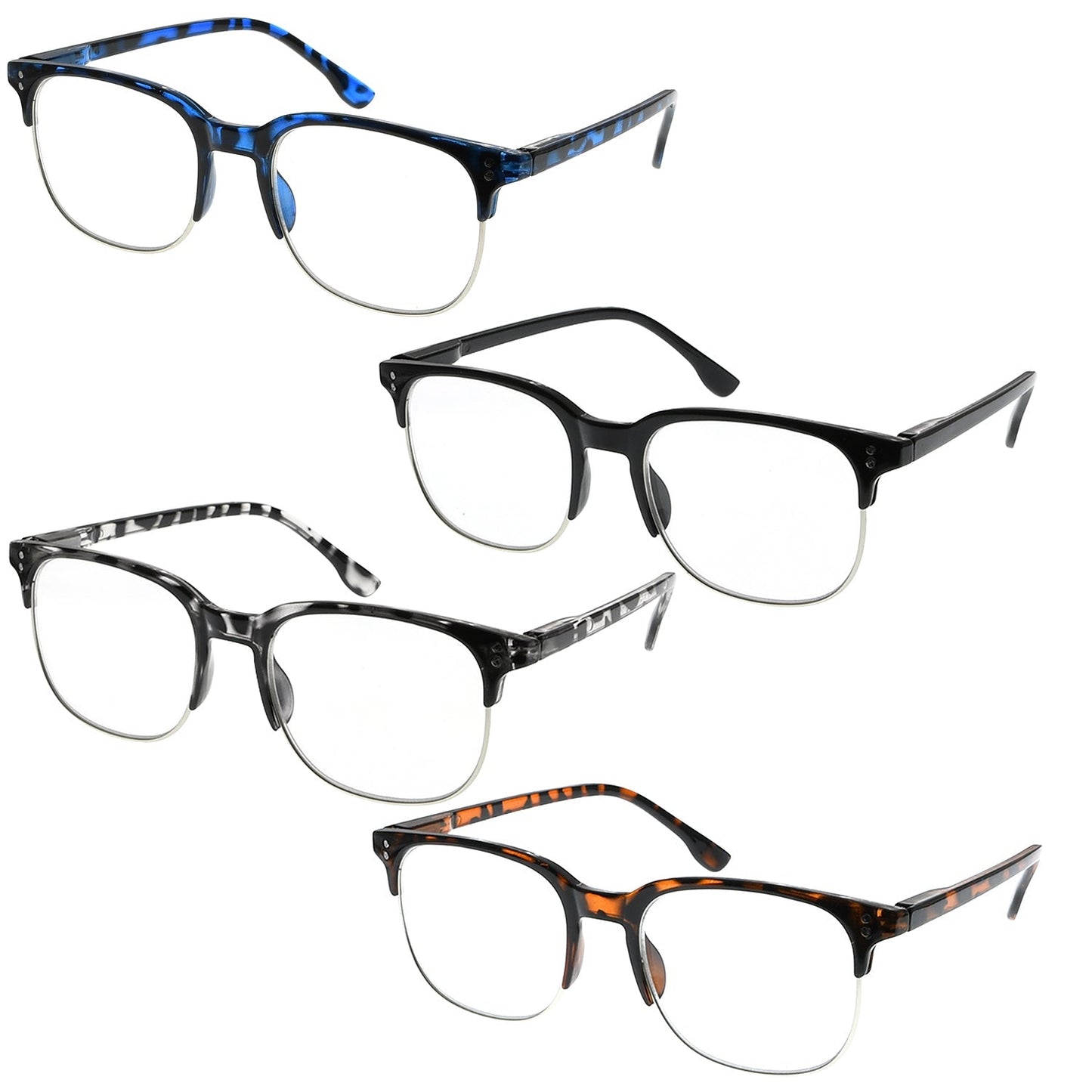 Semi-Rim Reading Glasses R9114