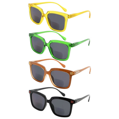 Large Frame Bifocal Sunglasses SBR2108