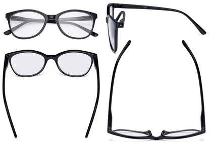 4 Pack Oversized Cat-eye Reading Glasses for Women FH1570eyekeeper.com