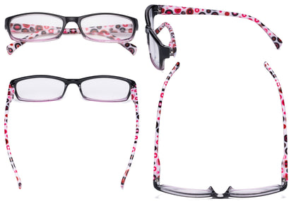 Polka Dots Reading Glasses Fashion RT1803P