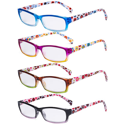 Polka Dots Fashion Reading Glasses RT1803P