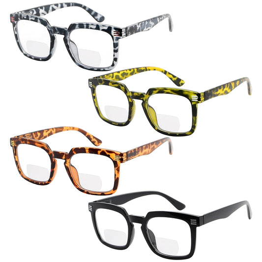 Rectangle Bifocal Reading Glasses BR2104