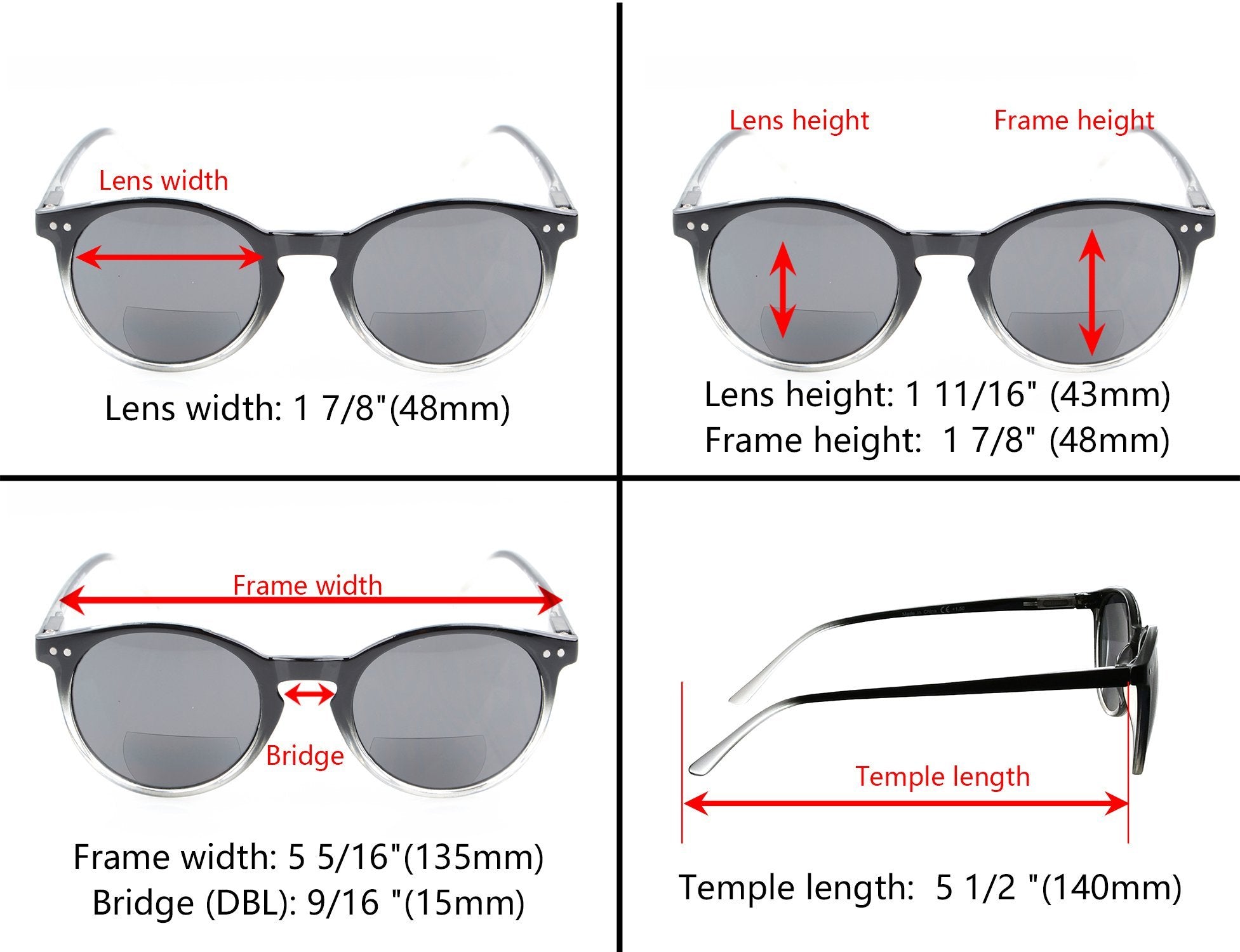 1 pcs Polarized Sunglasses For Men, Uv Protection, Round Gothic Shades  Style Women, Metal Circle FrameC - Walmart.com
