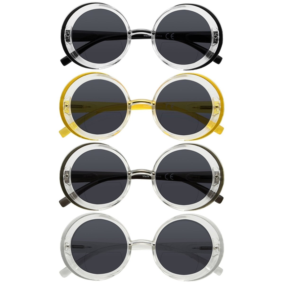 Round Bifocal Reading Sunglasses for Women SBR2005N