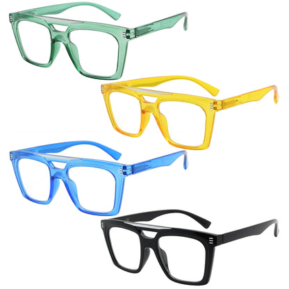 4.0 D Walters Full Frame Clip on Magnifying Reading Glasses
