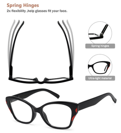 Cat-eye Reading Glasses for Women R2126