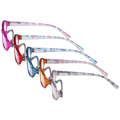 Reading Glasses with Pattern Arms for Women R9104G