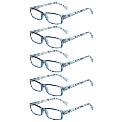 Rectangle Reading Glasses Blue RT1803