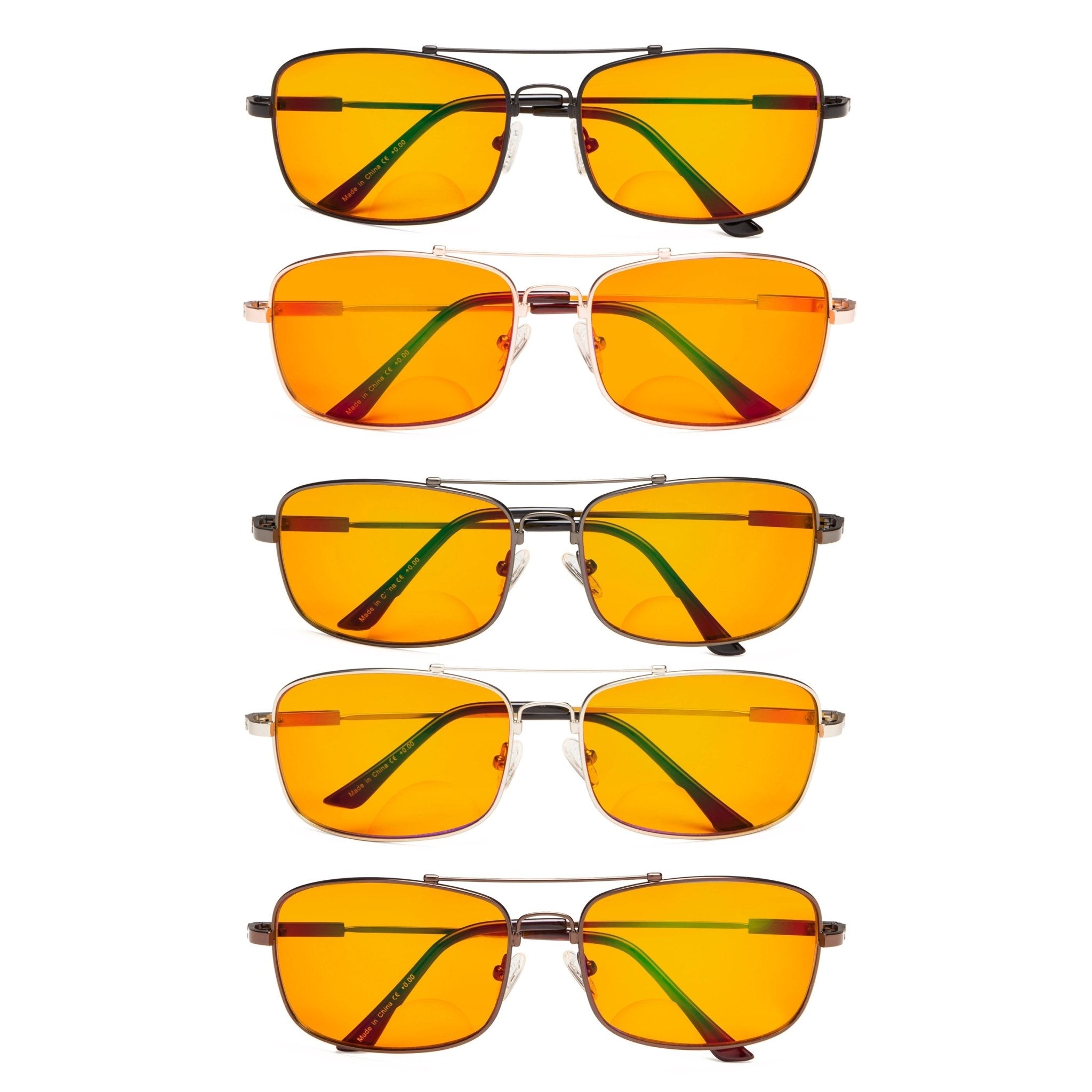 Blue blocker bifocal sales readers