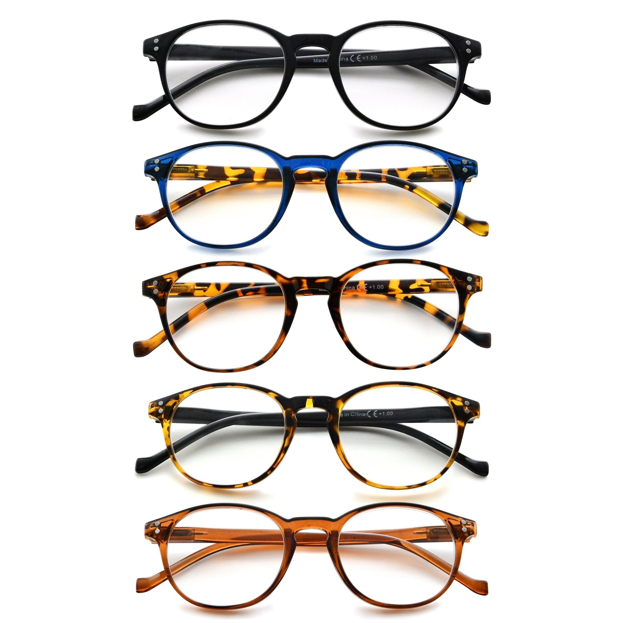 Round cheap glasses reading