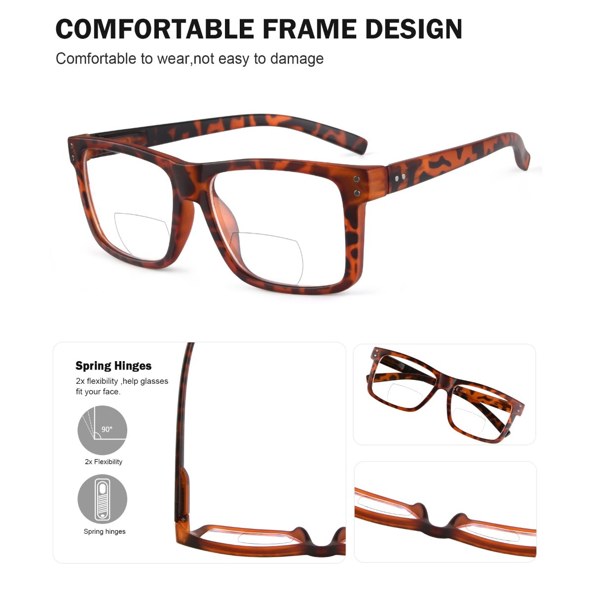 Transition bifocal reading glasses hotsell