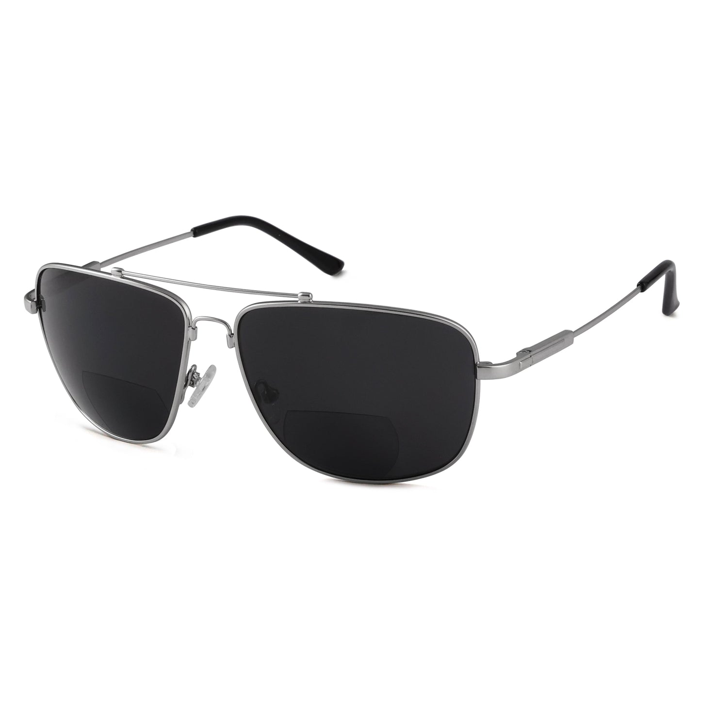 Polarized Bifocal Sunglasses PGSG1801 Silver
