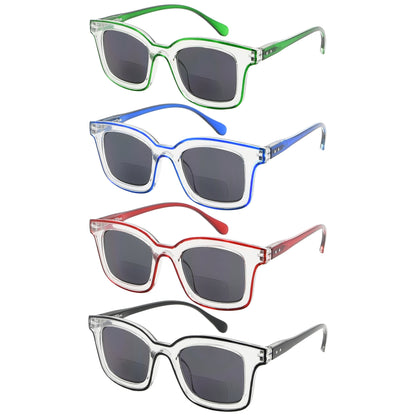 Double Color Frame Bifocal Sunglasses SBR2105
