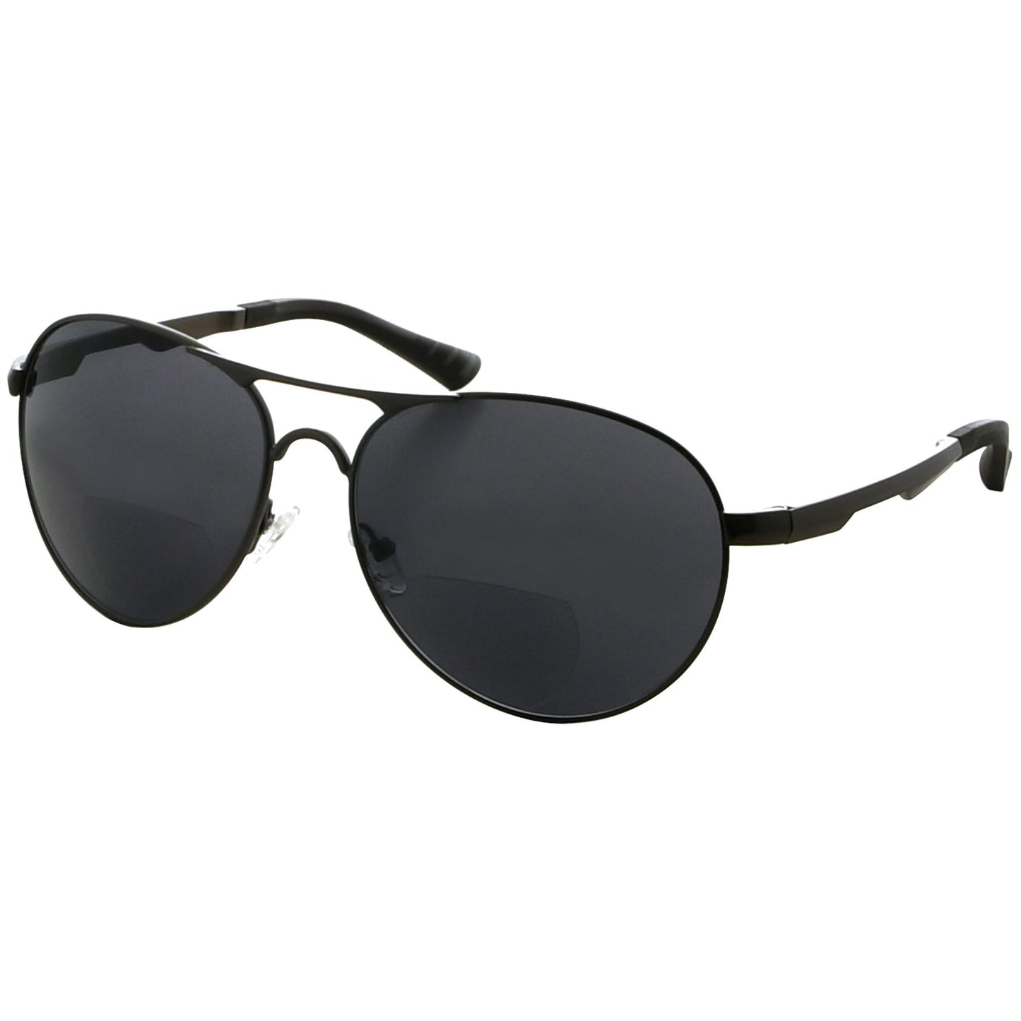 Pilot Style Bifocal Sunglasses Gunmetal SG803