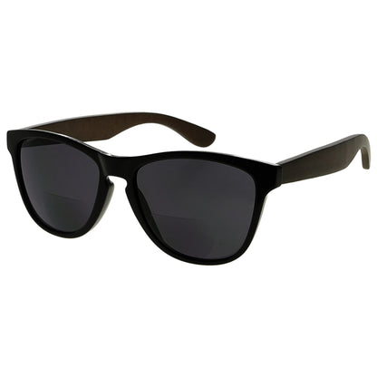 Oval Bifocal Sunglasses Black SGH001-6