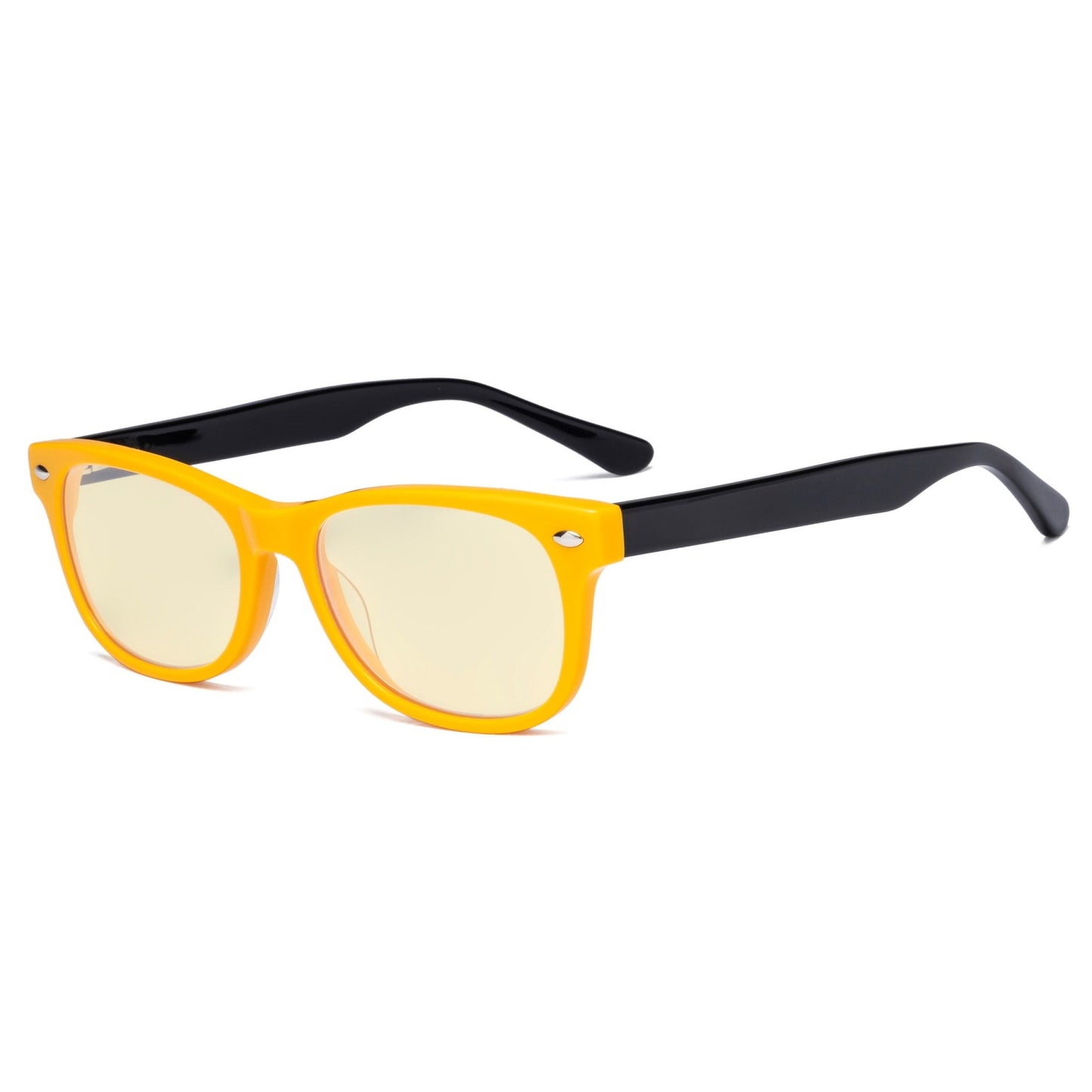 Computer Eyeglasses for Kids Yellow/Black K05-BB40