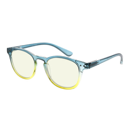 Oval Computer Reading Glasses Blue CG144