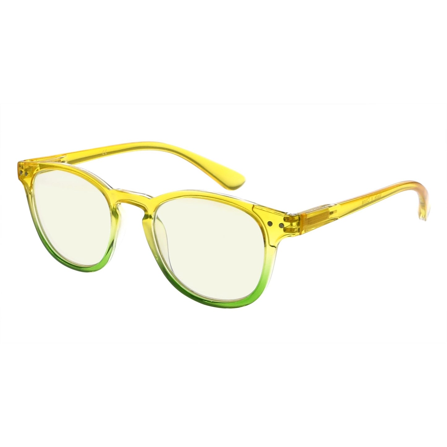Oval Computer Reading Glasses Yellow CG144
