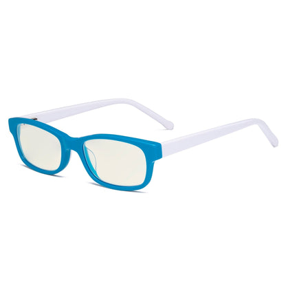 Blue Light Blocking Eyeglasses Blue-White K02-BB40