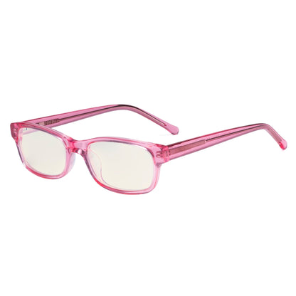Blue Light Blocking Eyeglasses Pink K02-BB40