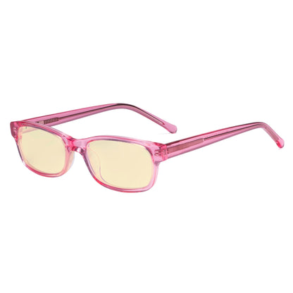 Blue Light Blocking Eyeglasses Pink K02-BB60