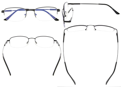 Chic Rectangle Progressive Multifocus Reading Glasses M1704eyekeeper.com