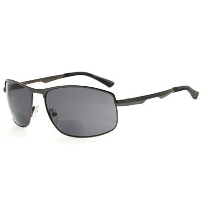Bifocal Sunglasses Gunmetal PGSG801