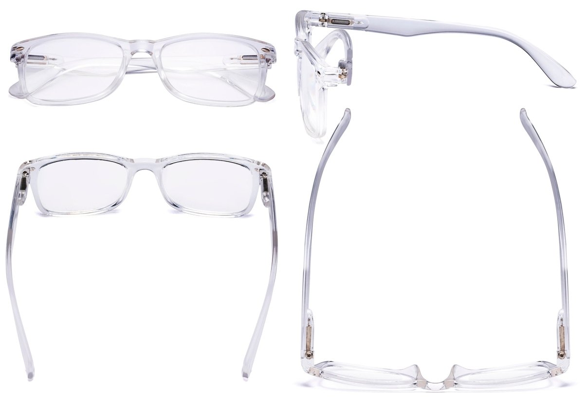 Classic Rectangle Reading Glasses for Men and Women R075eyekeeper.com