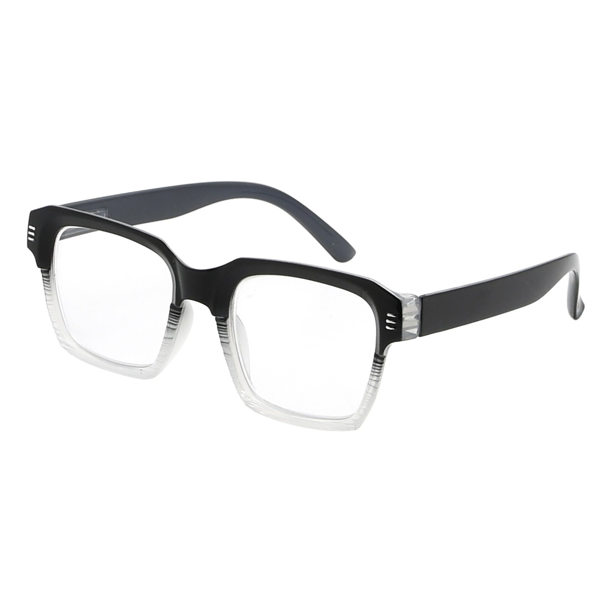 Square Reading Glasses Black R2024