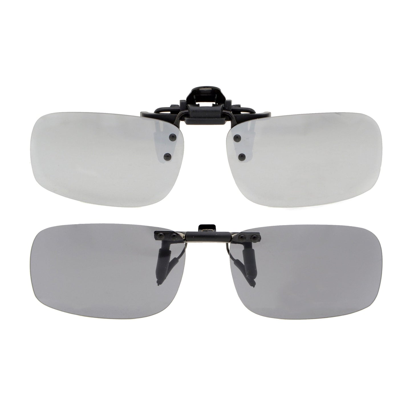 Rectanlge Sunglasses Clip On Polarized JQ1