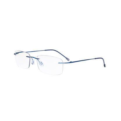 Frameless Progressive Reading Glasses Blue MWK8