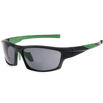 Rectangle Bifocal Sunglasses Women Green SG904