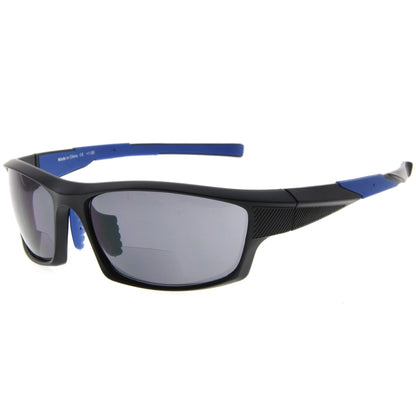 Rectangle Bifocal Sunglasses Women Blue SG904